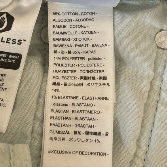 NWT Levi's Women's Jeans High-Rise Wedgie Straight Cropped Raw Edge Hem Size 26 - Picture 11 of 15